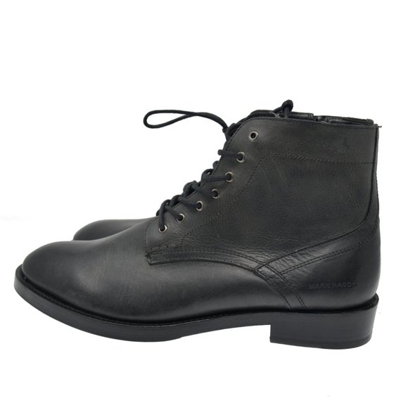 *Marc Nason Los Angeles Sz 11 EU 45 Black Boots main image 6